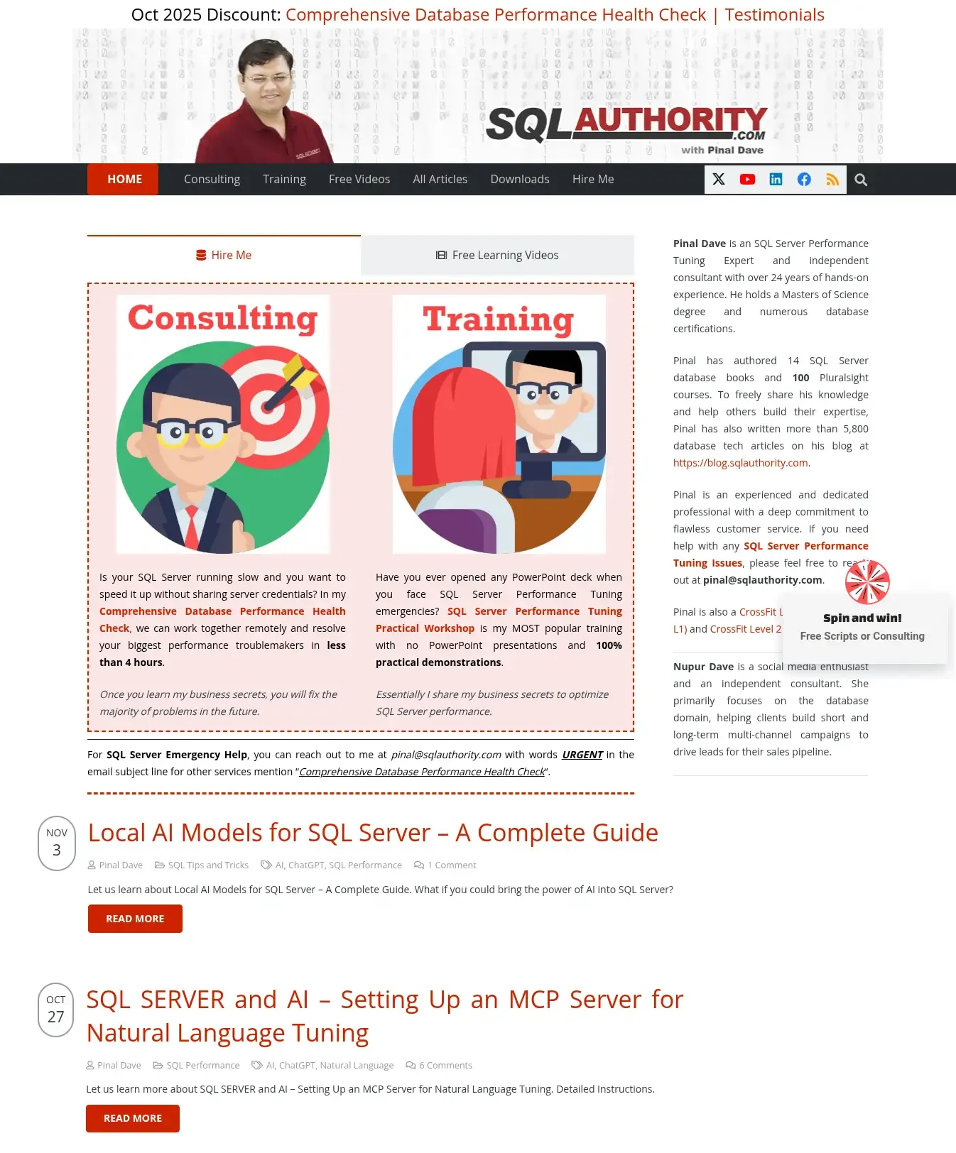 SQL Authority in all it's supreme glory